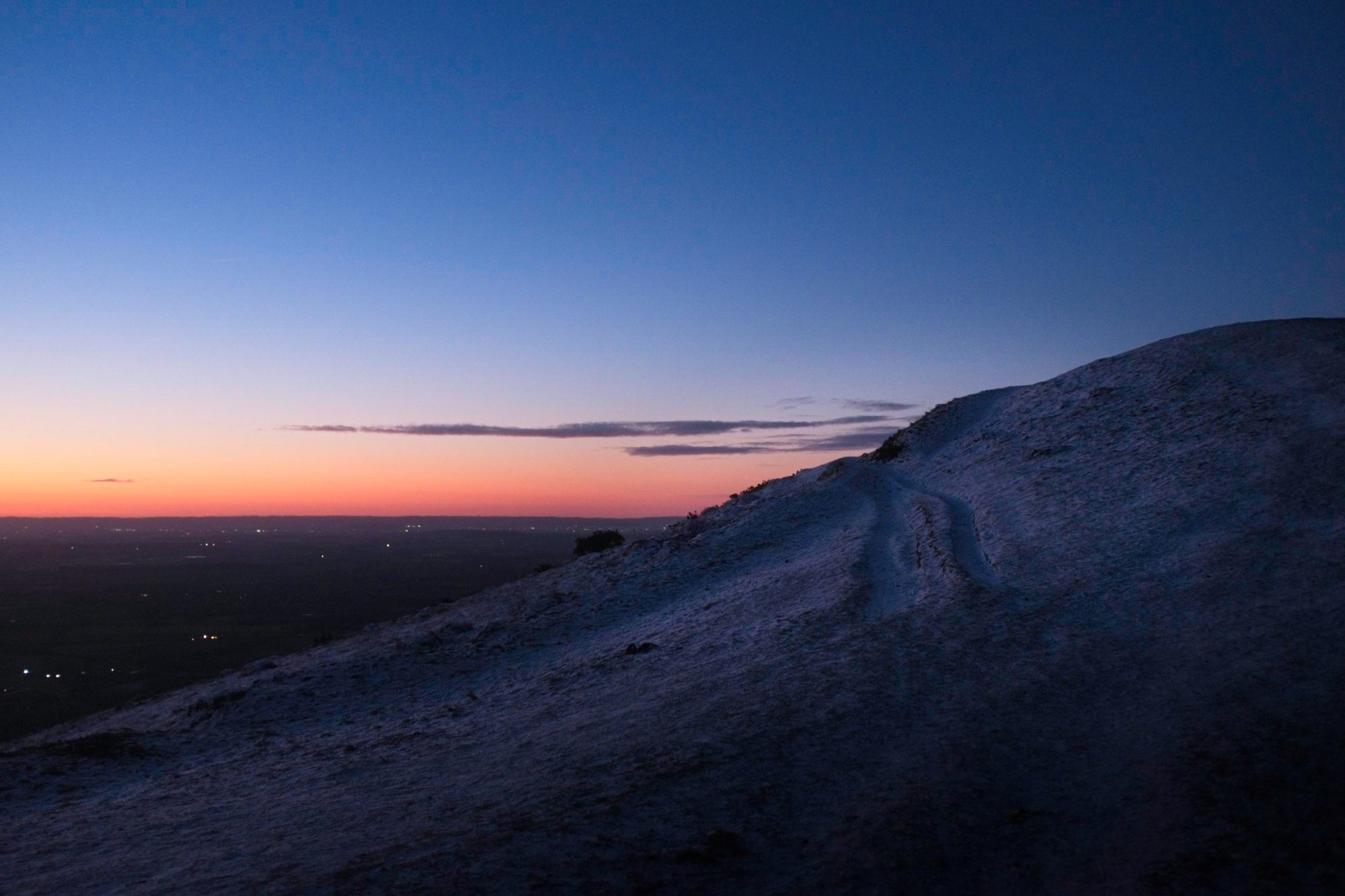 Sunrise on the Malvern Hills, photograph 2