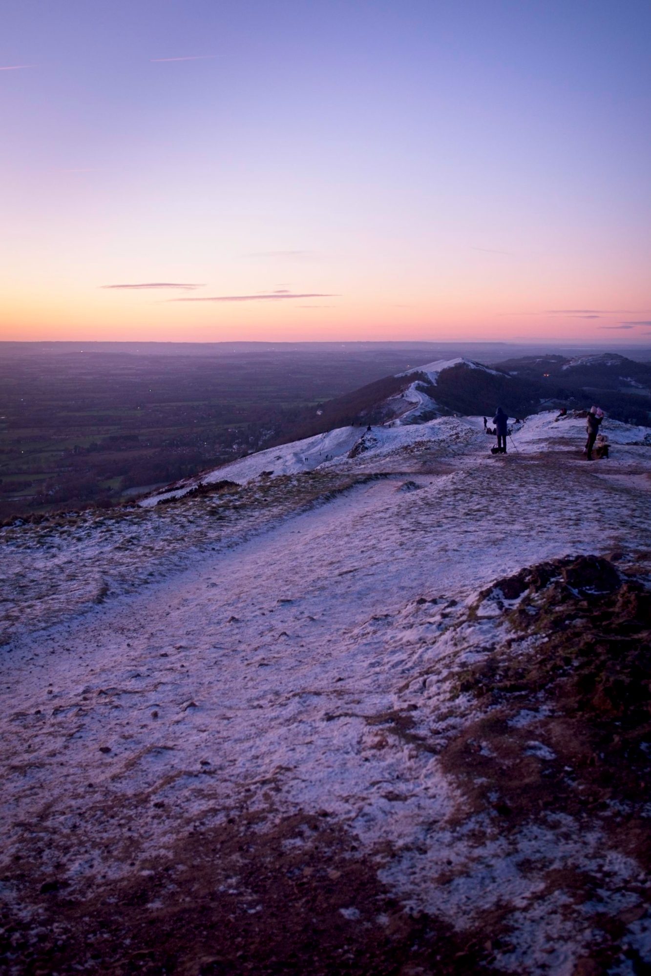 Sunrise on the Malvern Hills, photograph 4