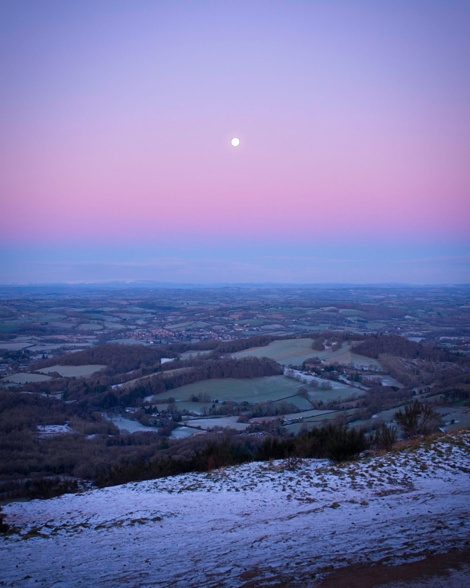 Sunrise on the Malvern Hills, photograph 5